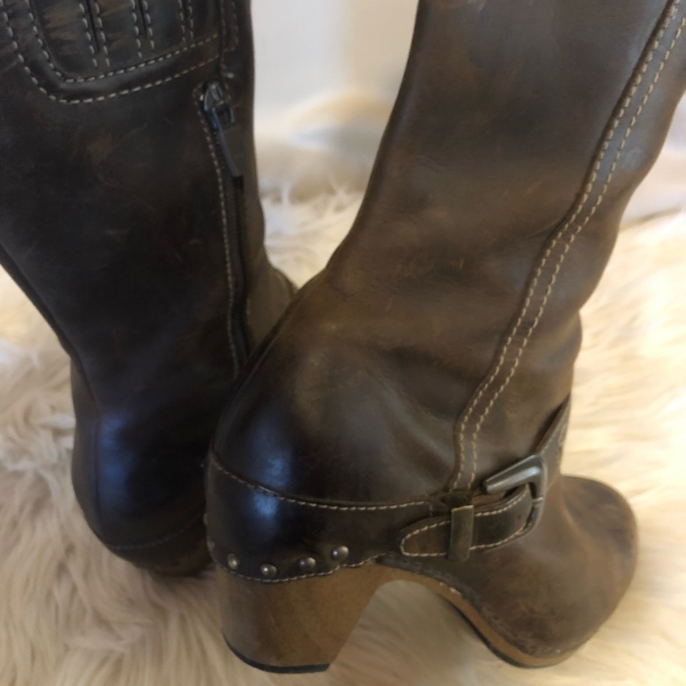 DANSKO Rylan Boots Dark Brown Western Style UK 40 - Picture 9 of 10